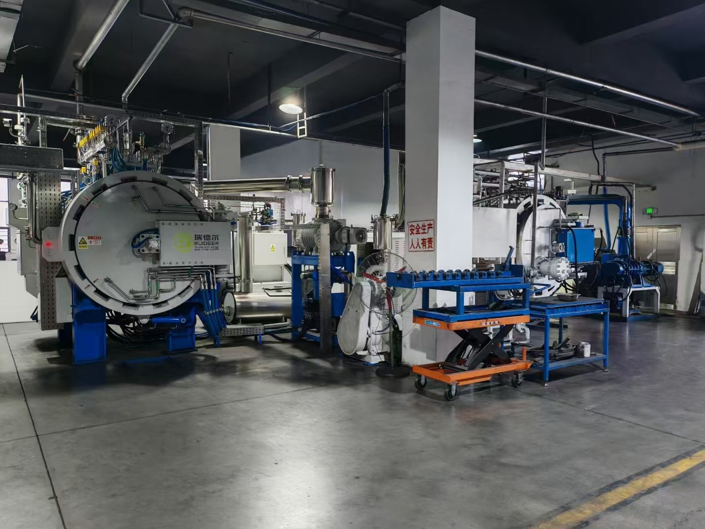 Zigong Xinsheng Hard Alloy Co., Ltd factory production line