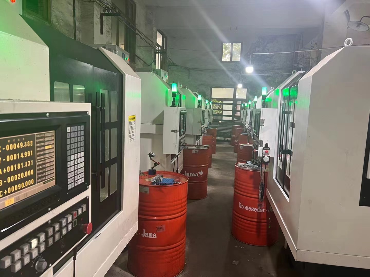 Zigong Xinsheng Hard Alloy Co., Ltd factory production line