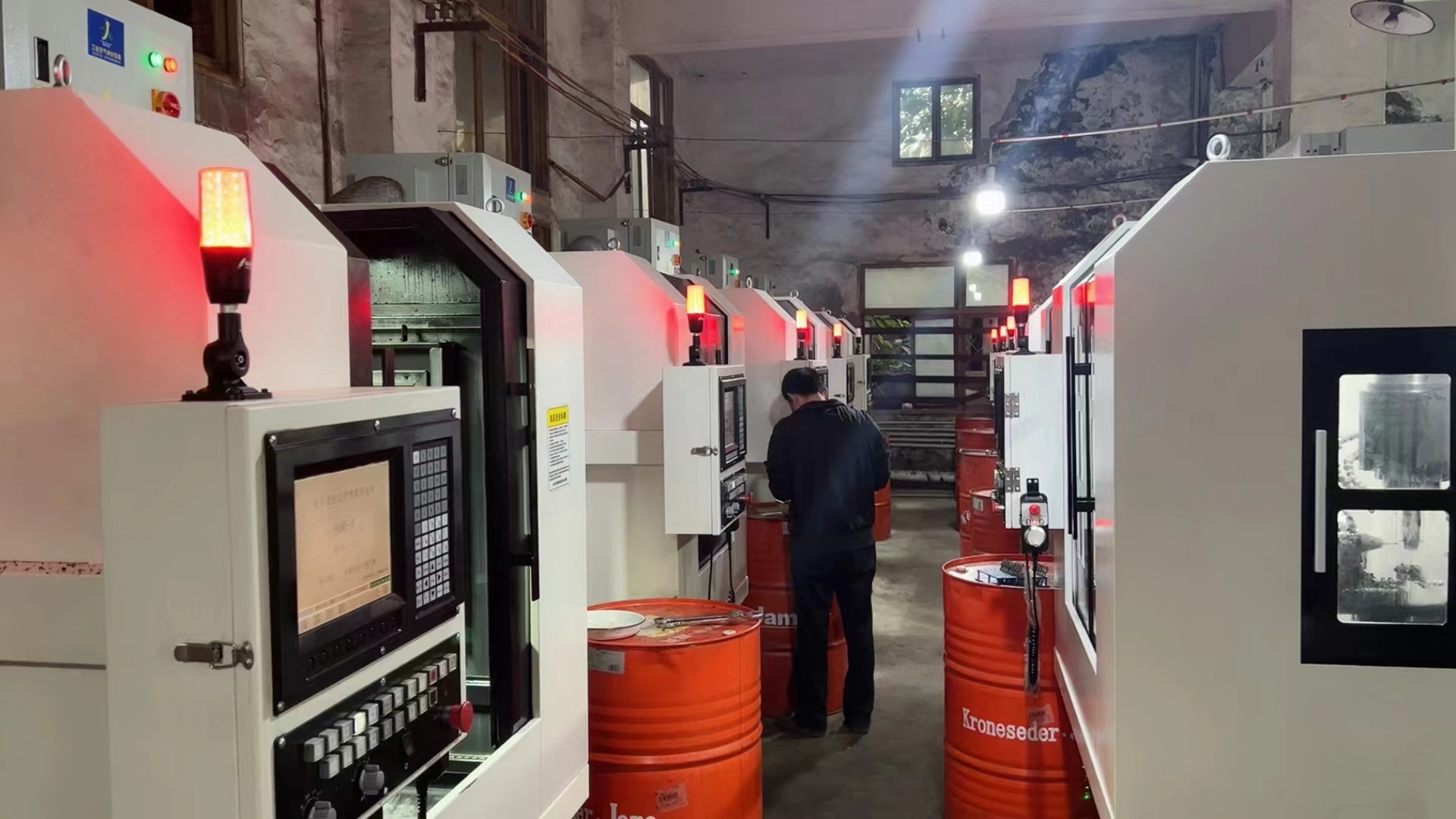 Zigong Xinsheng Hard Alloy Co., Ltd factory production line