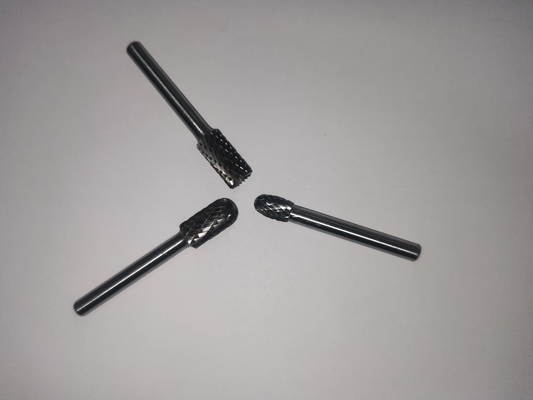 YG6 YG8 YG10 Grade Tungsten Carbide Rotary Burrs For Industrial