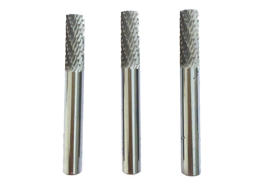 Type B Tungsten Carbide Rotary Burrs Carbide Burs Cylindrical End Cut
