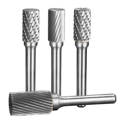 Type B Tungsten Carbide Rotary Burrs Carbide Burs Cylindrical End Cut