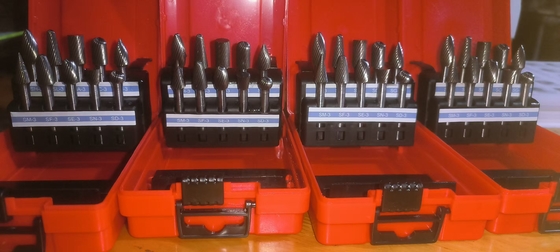 High Precision Tungsten Carbide Rotating Burr 10mm Ten Piece