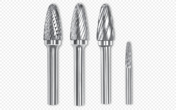 Full Size YG6/YG8 Tungsten Carbide Rotary Burrs / Tungsten Burr Bits