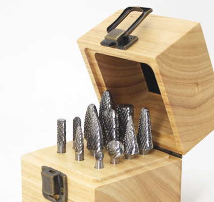 Professional Carbide Rotary Burr Set For Grinding Deburring And Polishing