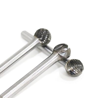 Deburring Tungsten Carbide Rotary Burrs Featuring Cylindrical Headshape Perfect for in Metal Fabrication and Repair Work