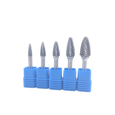 Precision Cutting Tungsten Carbide Rotary Burrs Compatible With Rotary Tools Without Logo Printing Ideal For Metal Wood Plastic Deburring