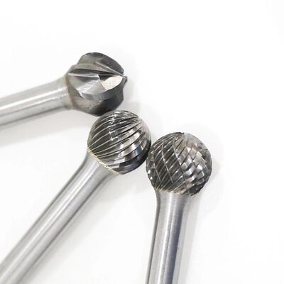 Long Service Life Tungsten Carbide Rotary Burrs Featuring Head Hardness 90-91HRA Ideal for Metalworking and Surface Finishing Tasks