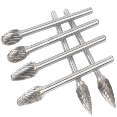 Long Service Life Tungsten Carbide Rotary Burrs Featuring Head Hardness 90-91HRA Ideal for Metalworking and Surface Finishing Tasks