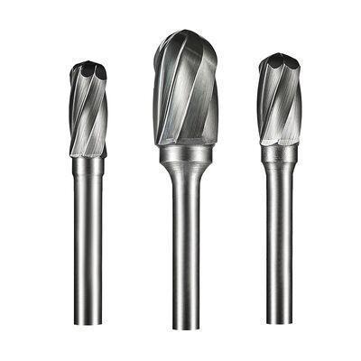 Precision Cutting Tungsten Carbide Rotary Burrs Tree Shape Ideal for Metal Deburring Engraving and Detailed Surface Work