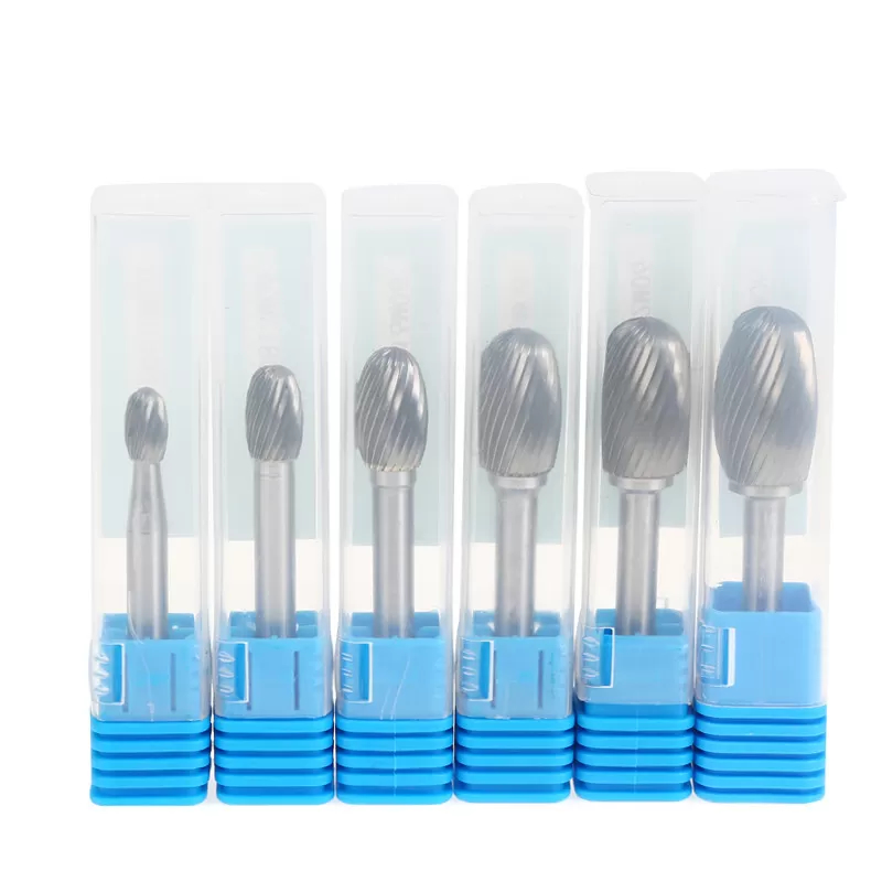 YG6/YG8 Grade Tungsten Carbide Rotary Burrs in Full Size for Smooth and Accurate Material Removal