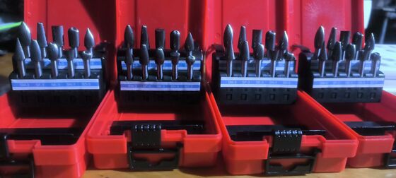 High Precision Tungsten Carbide Rotating Burr 10mm Ten Piece