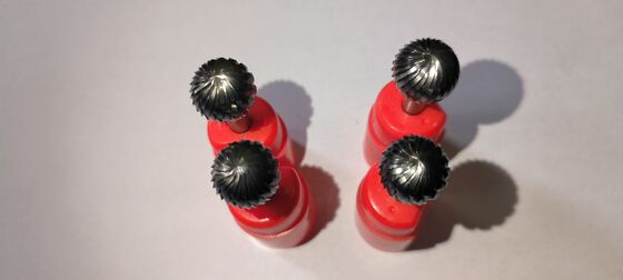 OEM D type Tungsten Carbide Rotary Burrs For Cutting Hard Alloy